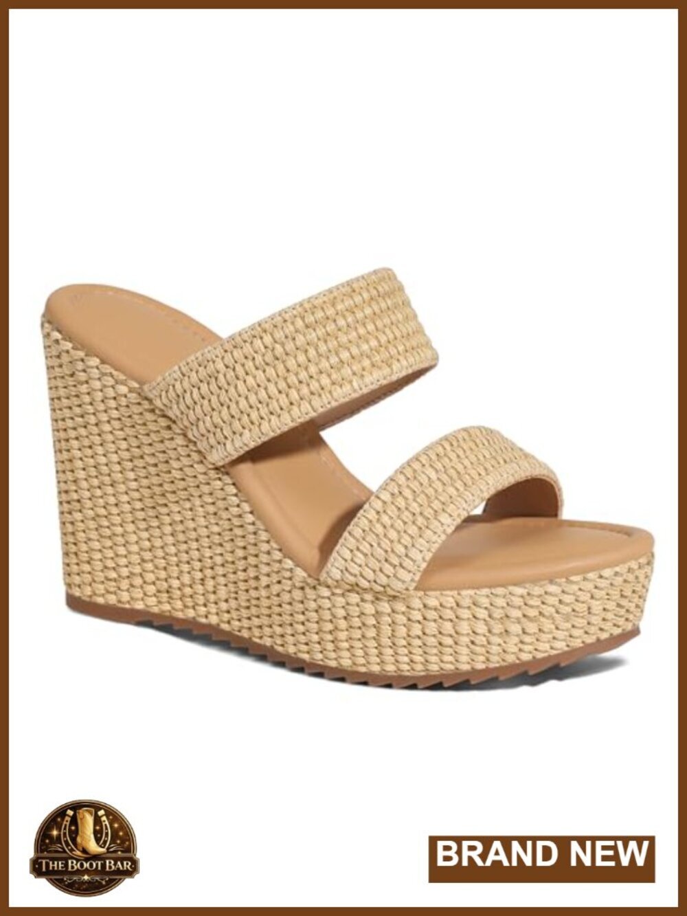 Slip-On Wedge Sandals Espadrilles Wedges Heels Open Toe